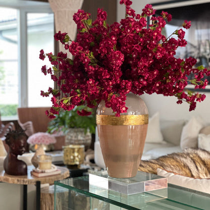 Goddess Vase with Cherry Blossoms (Burgundy 🟥 | Pink 🌸 | White ⚪)